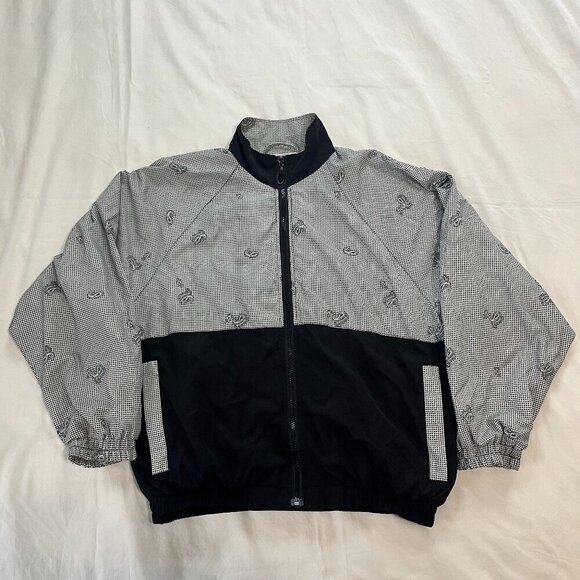 Slazenger Jackets & Blazers - Slazenger Vintage 90s Black and White Lightweight Golf Jacket | Size Small